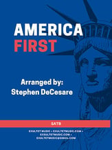 America First SATB choral sheet music cover